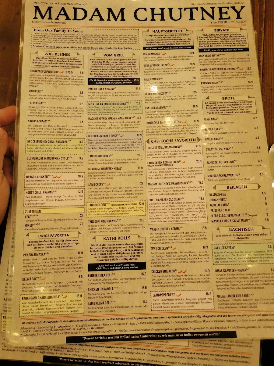 Menu Madam Chutney-7